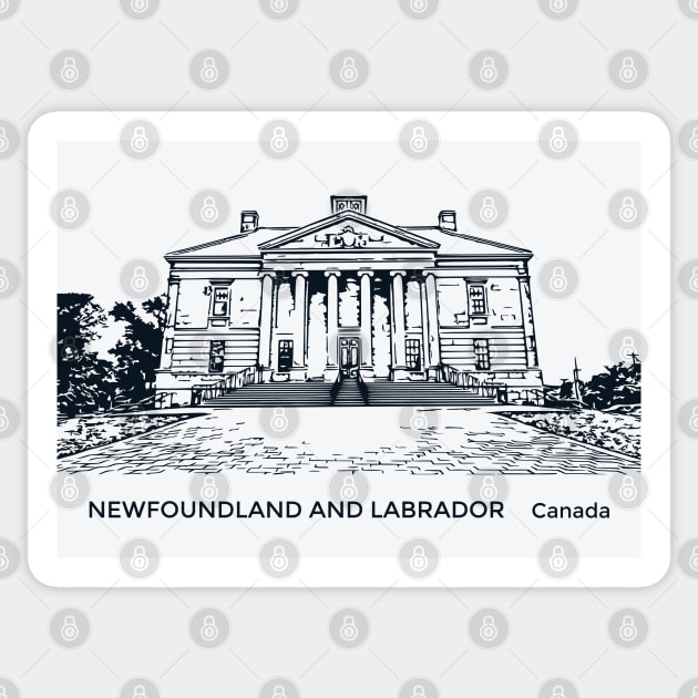 Newfoundland and Labrador Canada Sticker by Lakeric